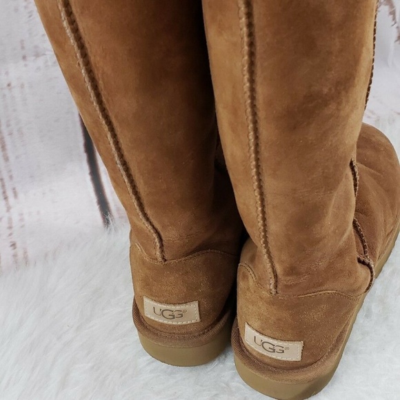 UGG Tan Winter Boots - Picture 5 of 7